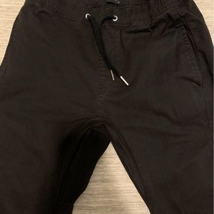 Zanerobe black joggers NEVER WORN